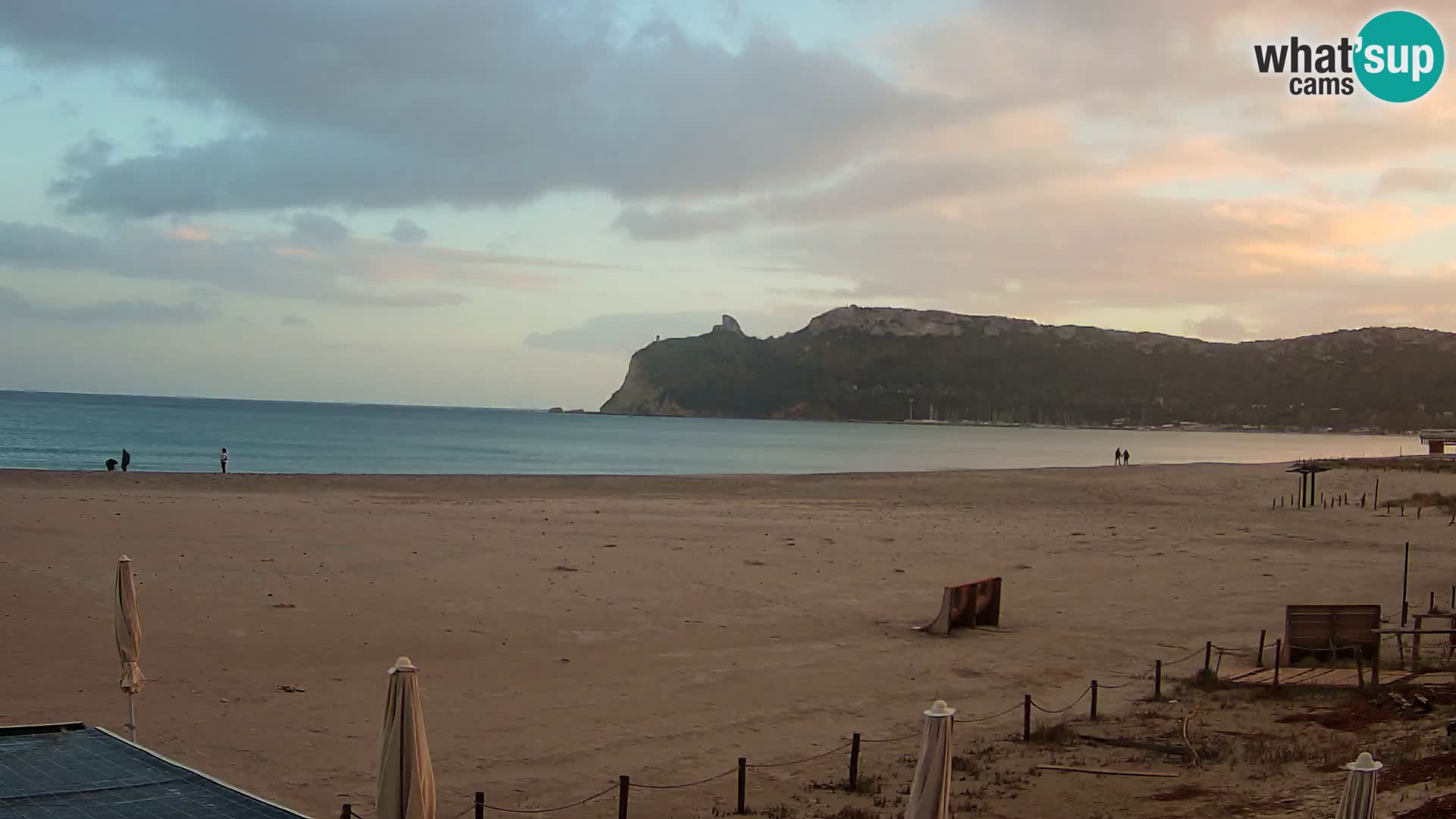 Poetto beach webcam | Cagliari | Sardinija