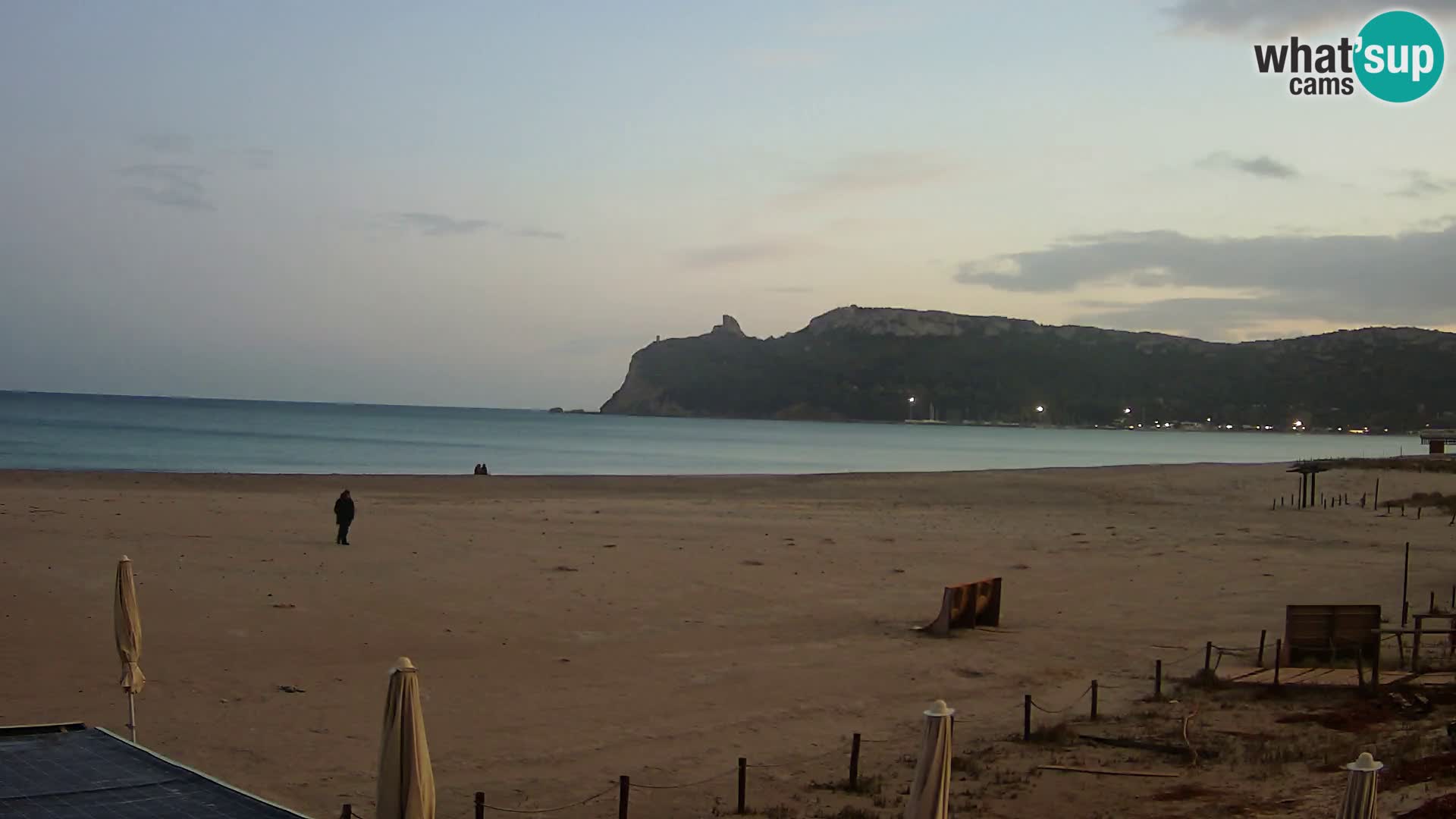 Poetto beach webcam | Cagliari | Sardinia