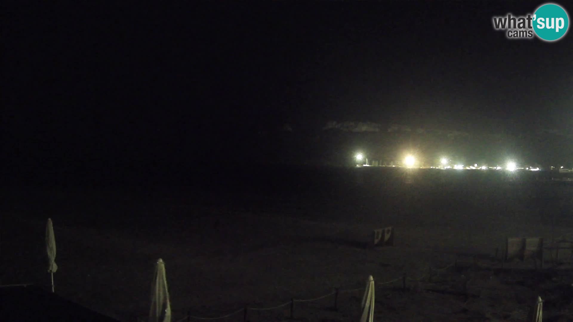 Poetto beach webcam | Cagliari | Sardinija