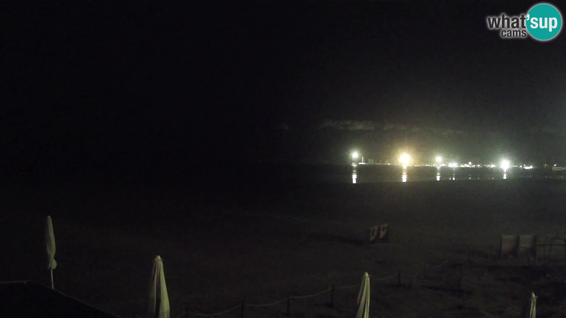 Poetto beach webcam | Cagliari | Sardinija