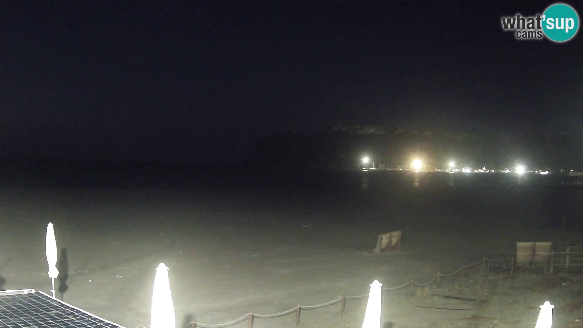 Poetto beach webcam | Cagliari | Sardinija