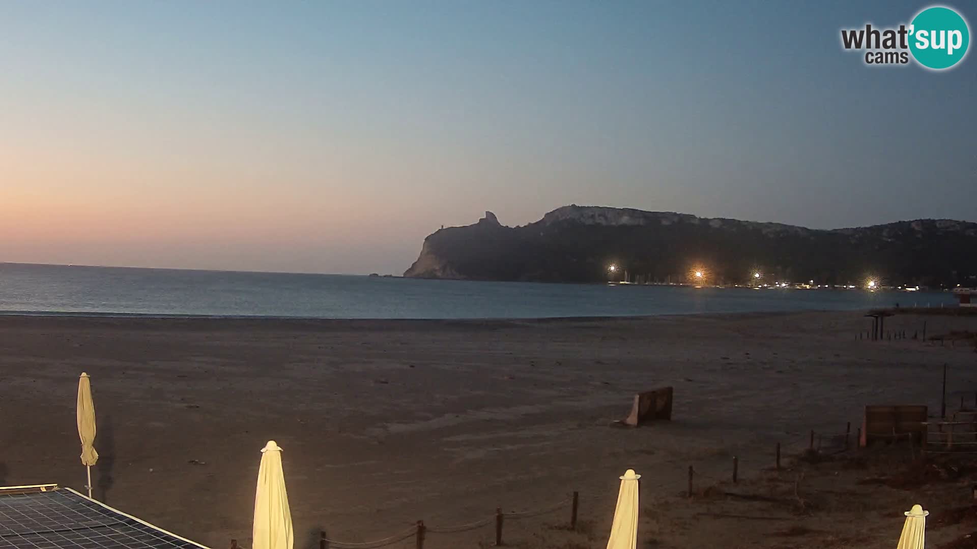 Webcam plage de Poetto | Cagliari | Sardaigne