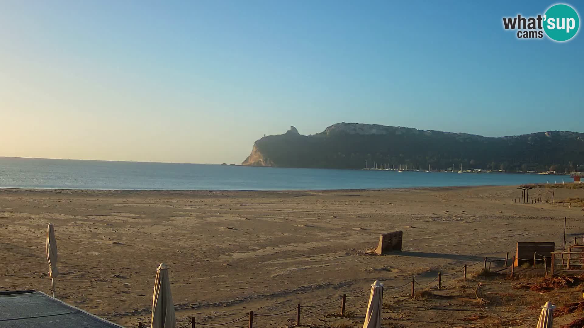 Poetto Strand Webcam | Cagliari | Sardinien