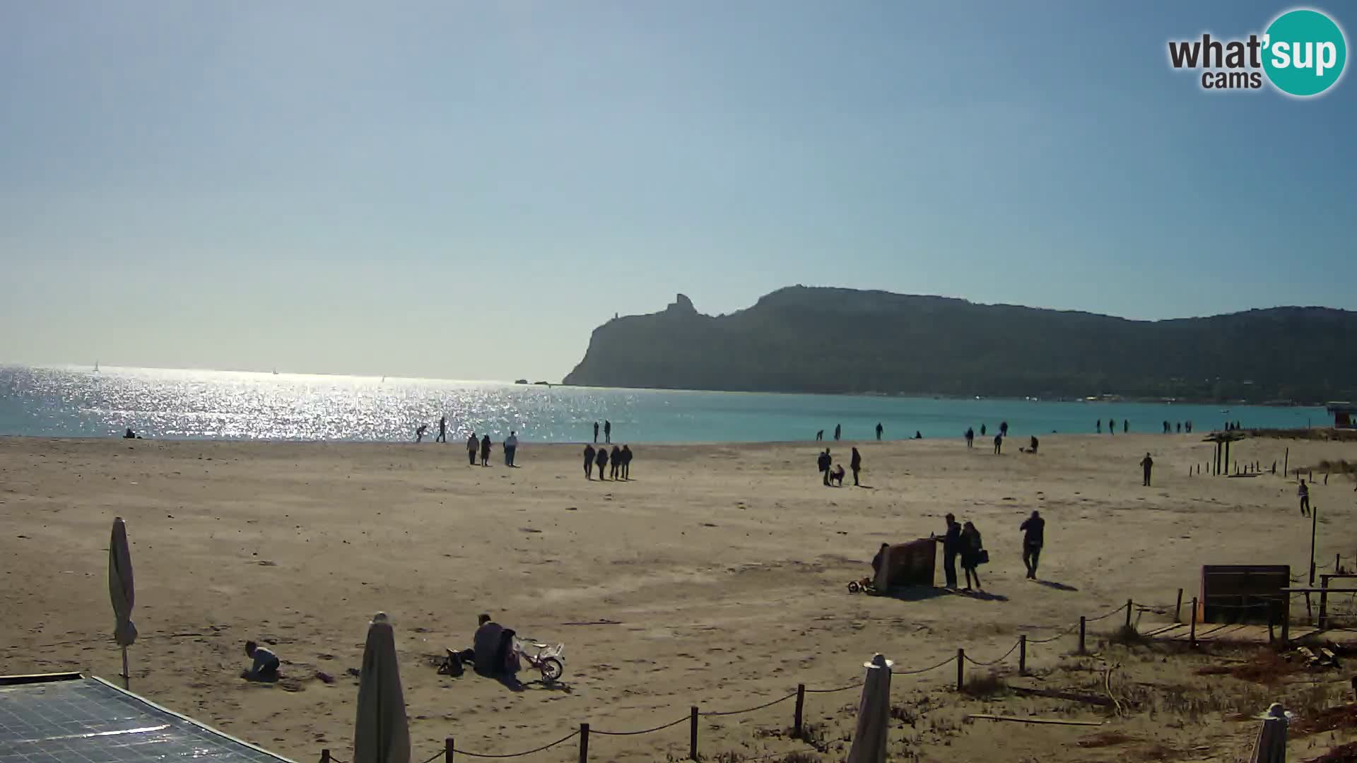 Webcam playa de Poetto | Cagliari | Cerdeña