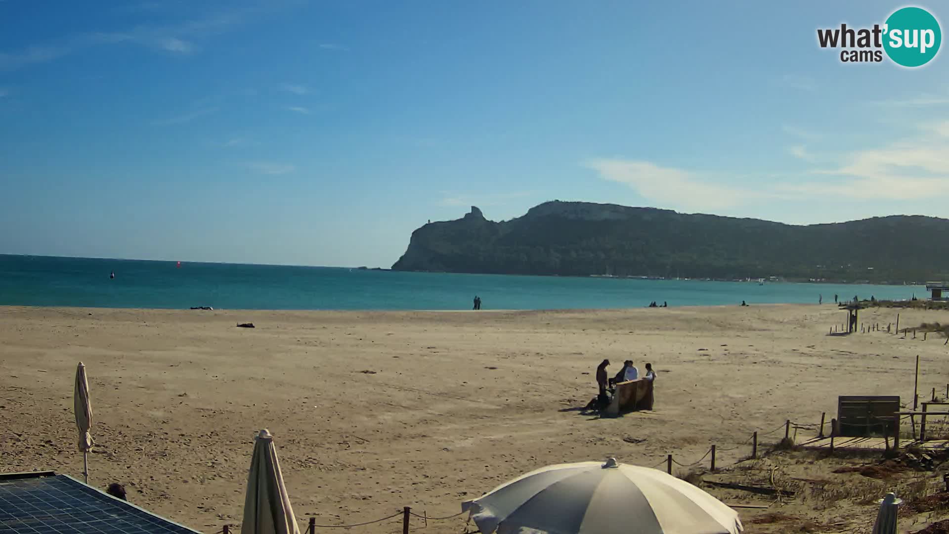 Poetto beach webcam | Cagliari | Sardinija