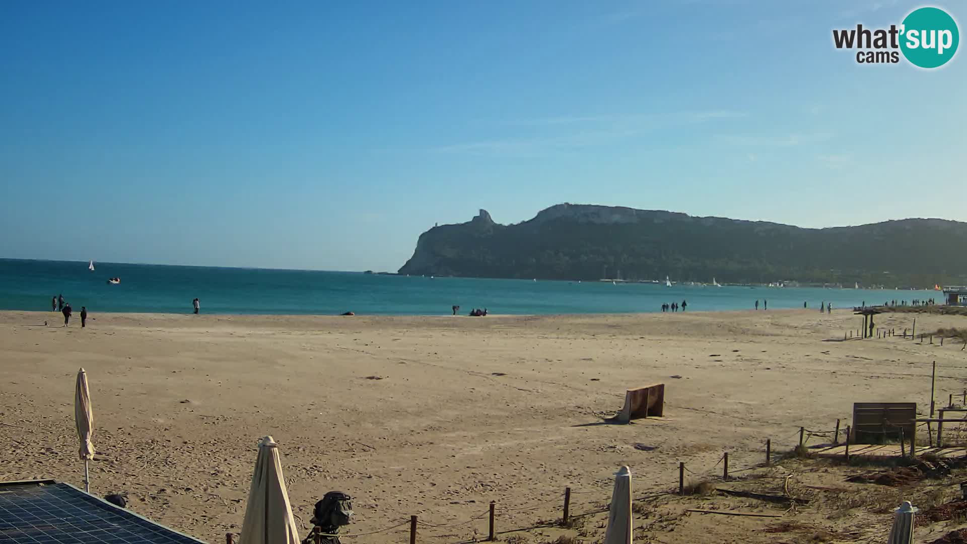 Poetto Strand Webcam | Cagliari | Sardinien