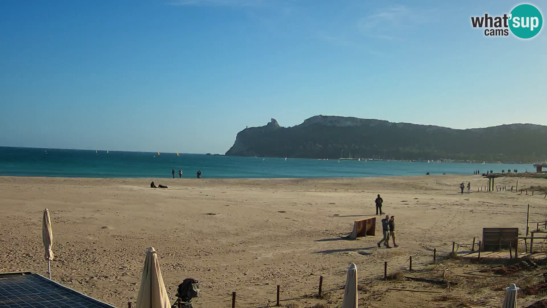 Poetto Strand Webcam | Cagliari | Sardinien