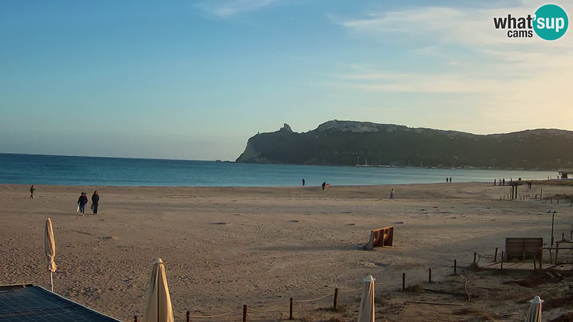 Poetto Strand Webcam | Cagliari | Sardinien
