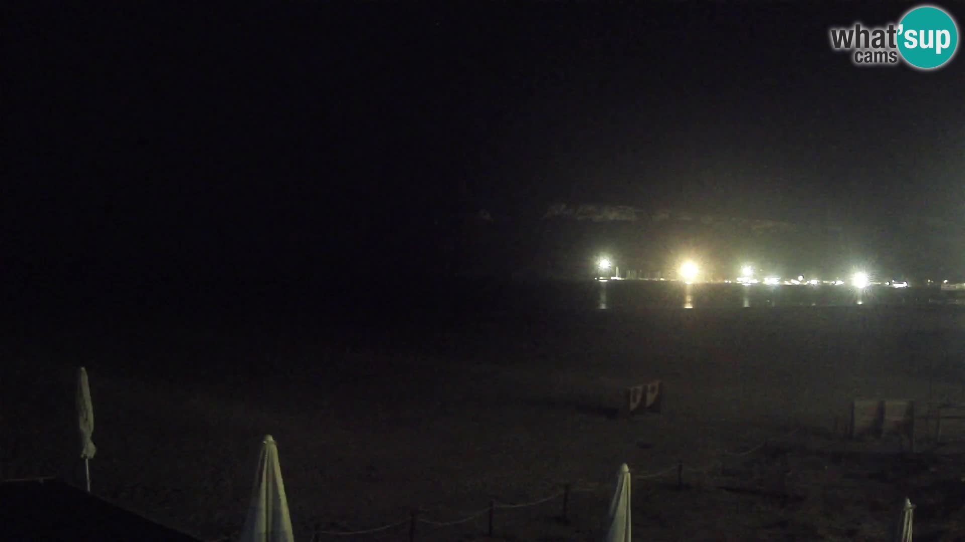 Poetto beach webcam | Cagliari | Sardinija