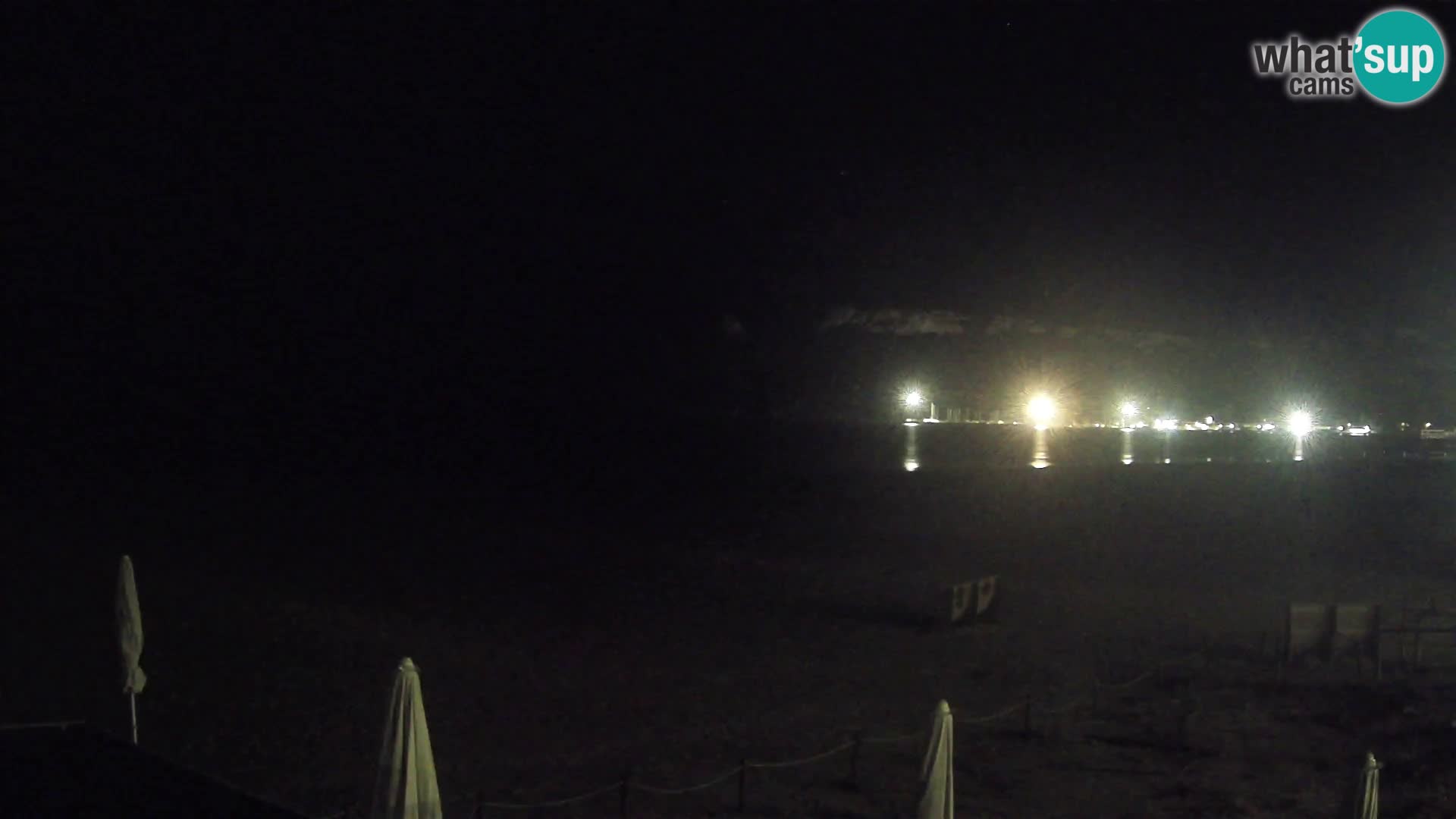 Poetto beach webcam | Cagliari | Sardinija