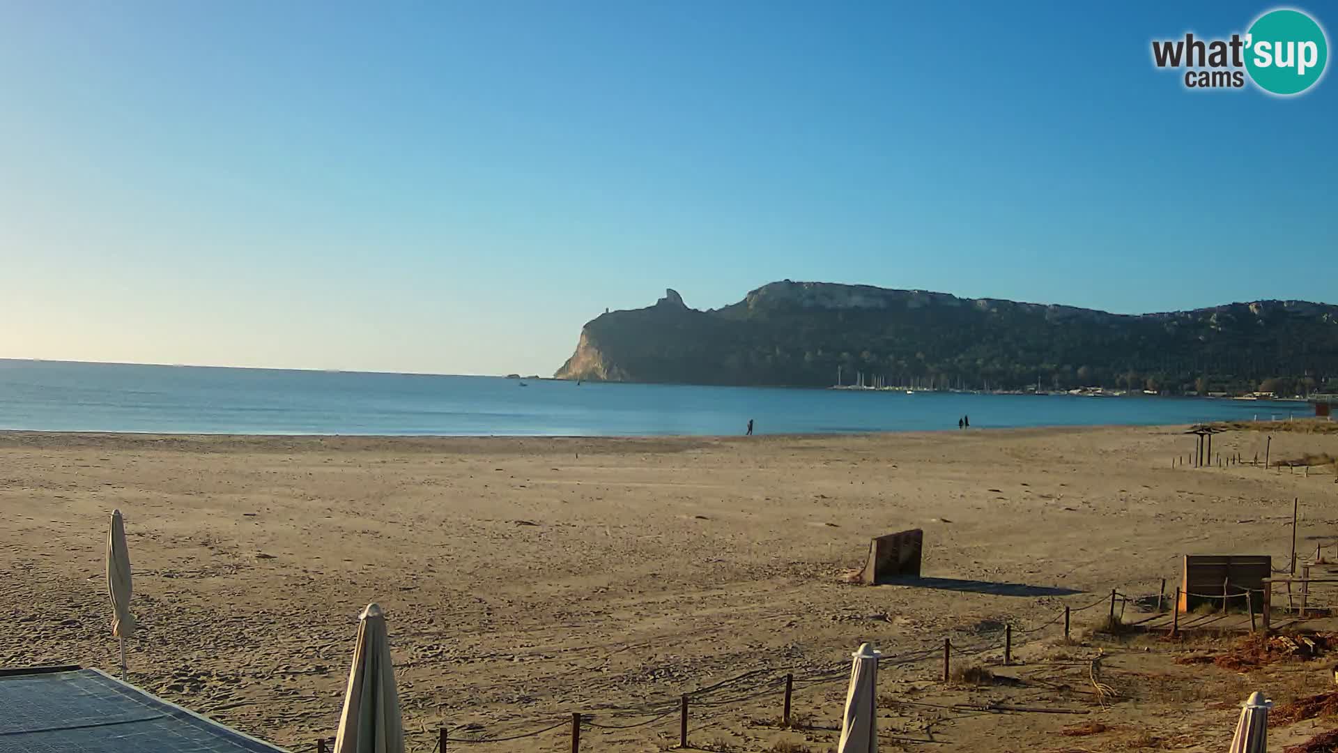 Poetto beach webcam | Cagliari | Sardinija