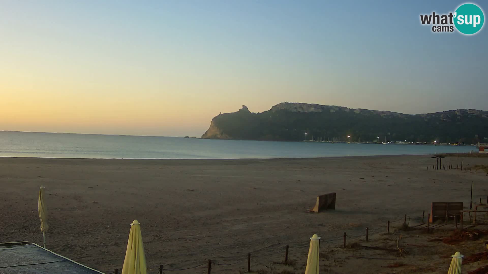 Webcam plage de Poetto | Cagliari | Sardaigne