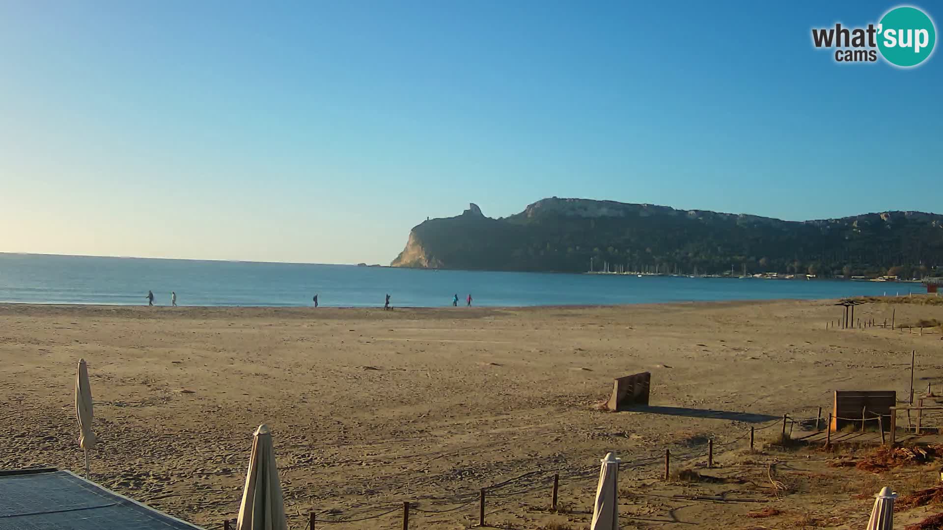 Poetto beach webcam | Cagliari | Sardinia