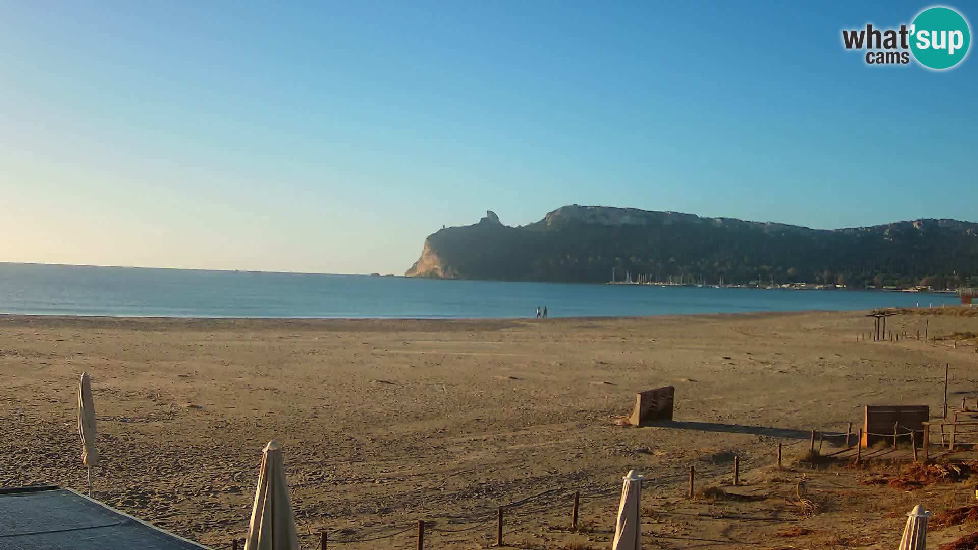 Poetto beach webcam | Cagliari | Sardinija