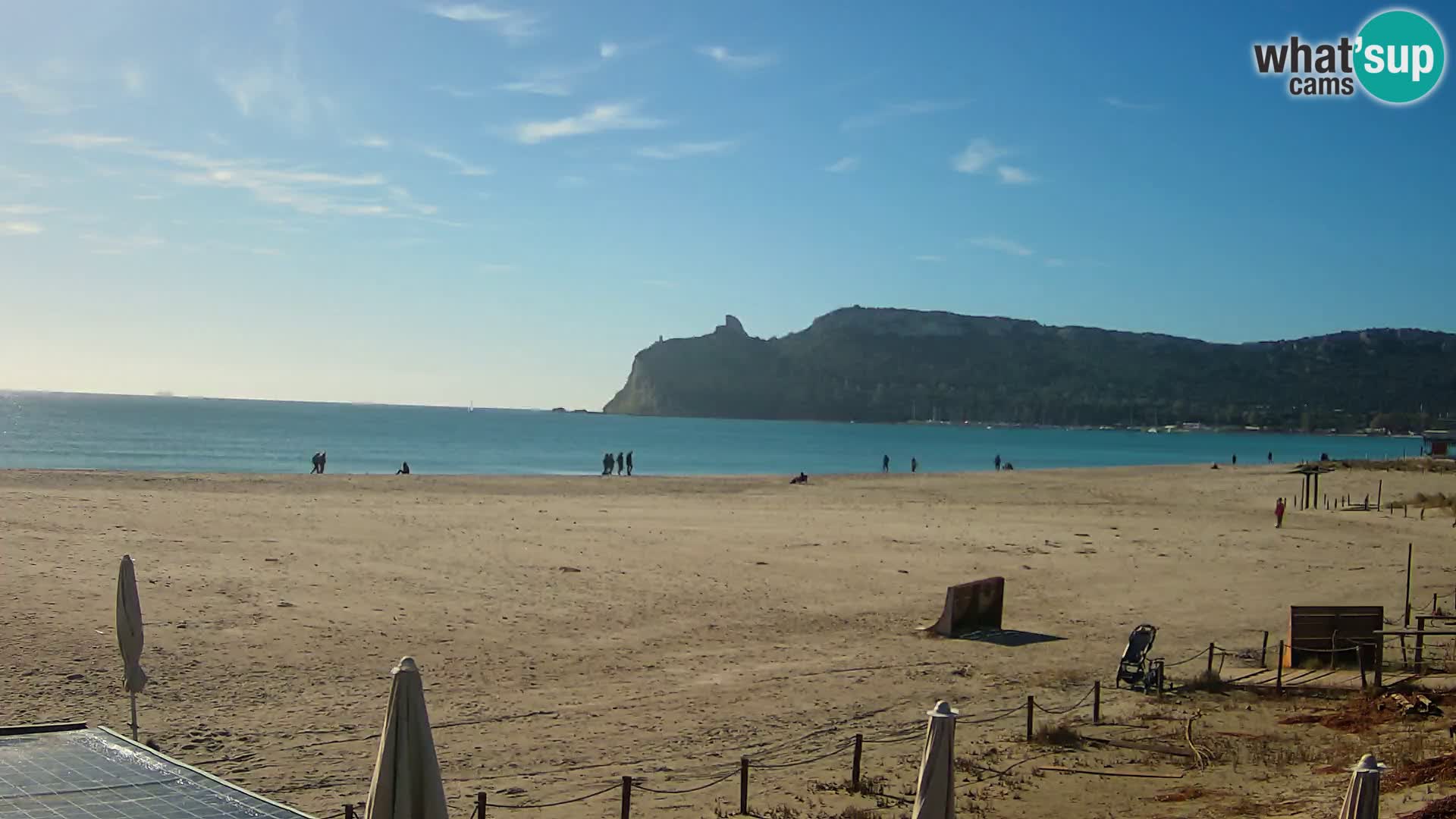 Webcam spiaggia del Poetto | Cagliari | Sardegna