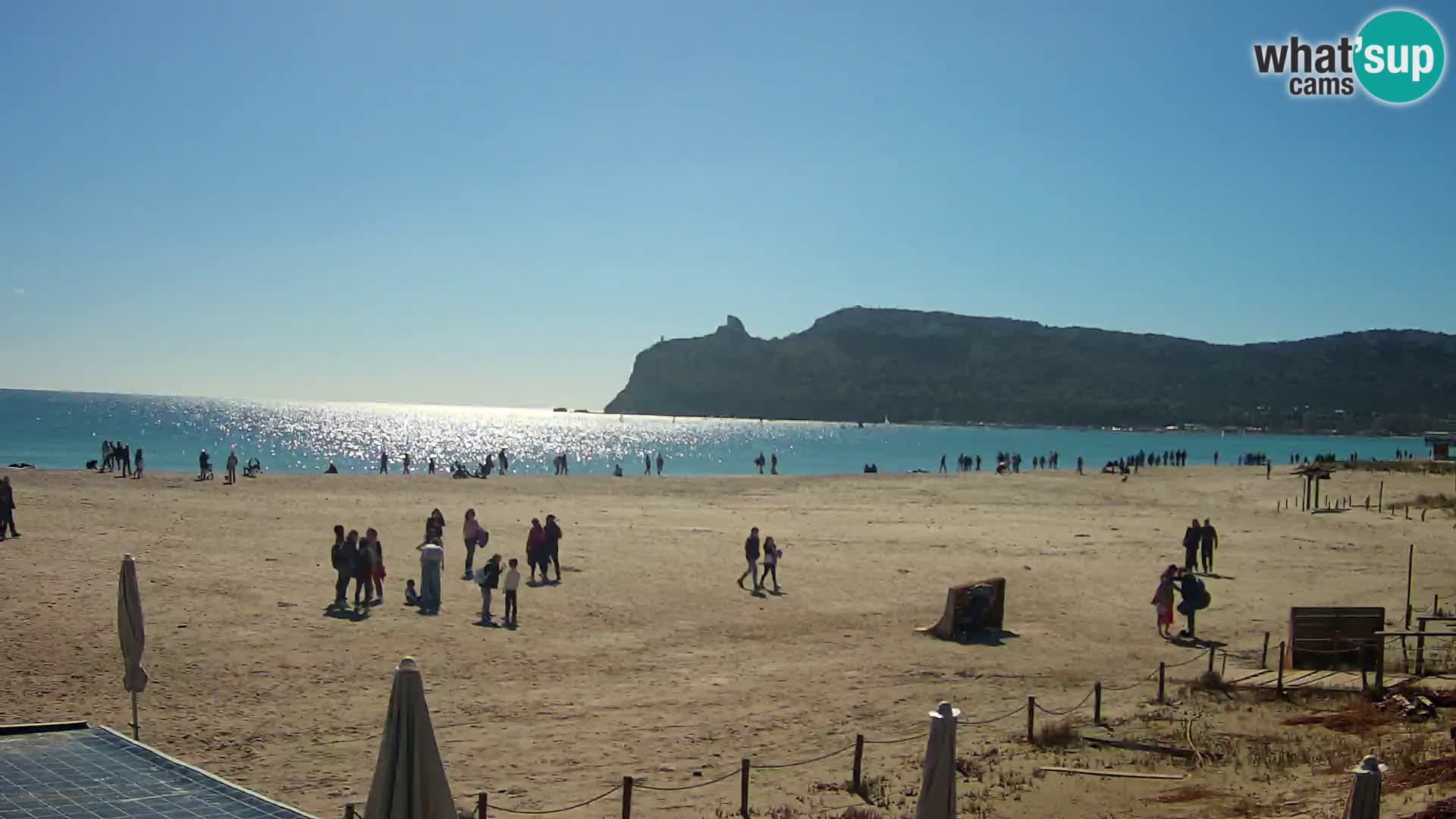 Webcam plage de Poetto | Cagliari | Sardaigne