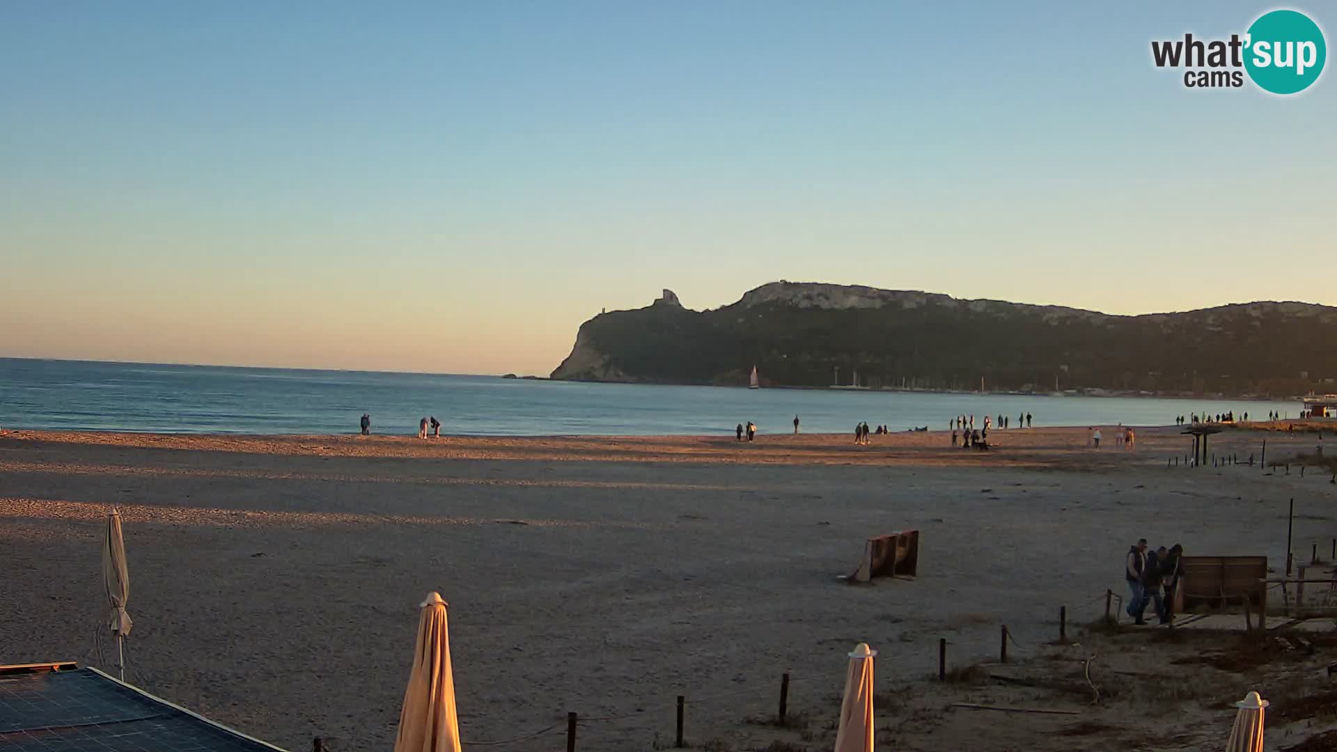 Poetto beach webcam | Cagliari | Sardinija