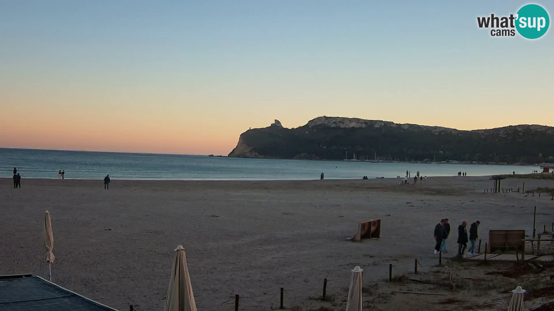 Poetto Strand Webcam | Cagliari | Sardinien