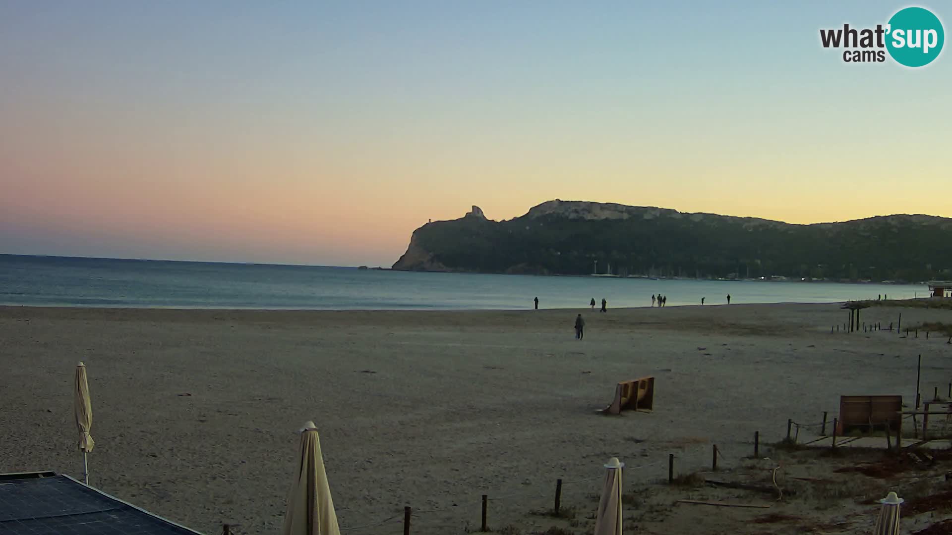 Poetto Strand Webcam | Cagliari | Sardinien