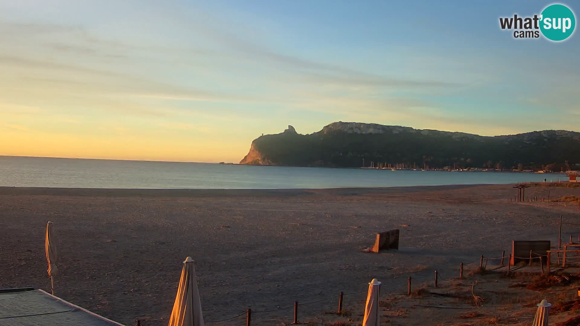 Poetto beach webcam | Cagliari | Sardinia