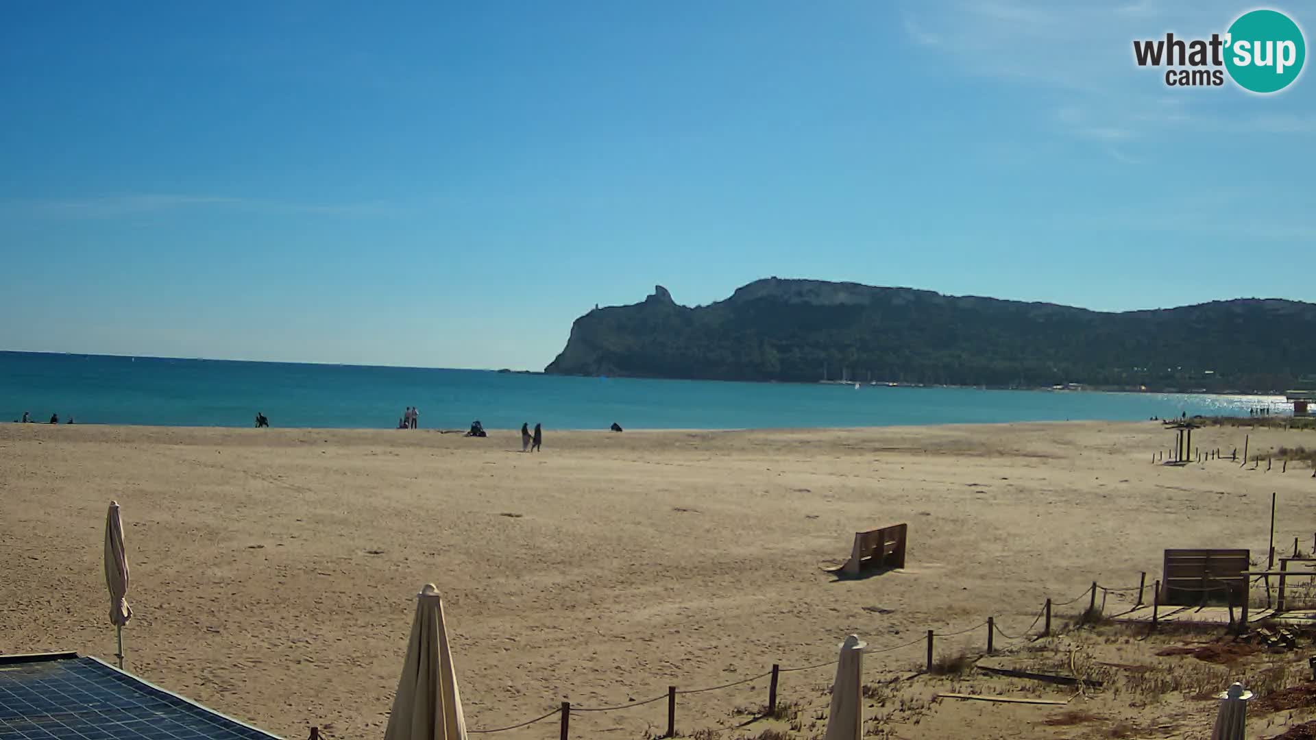 Poetto beach webcam | Cagliari | Sardinia