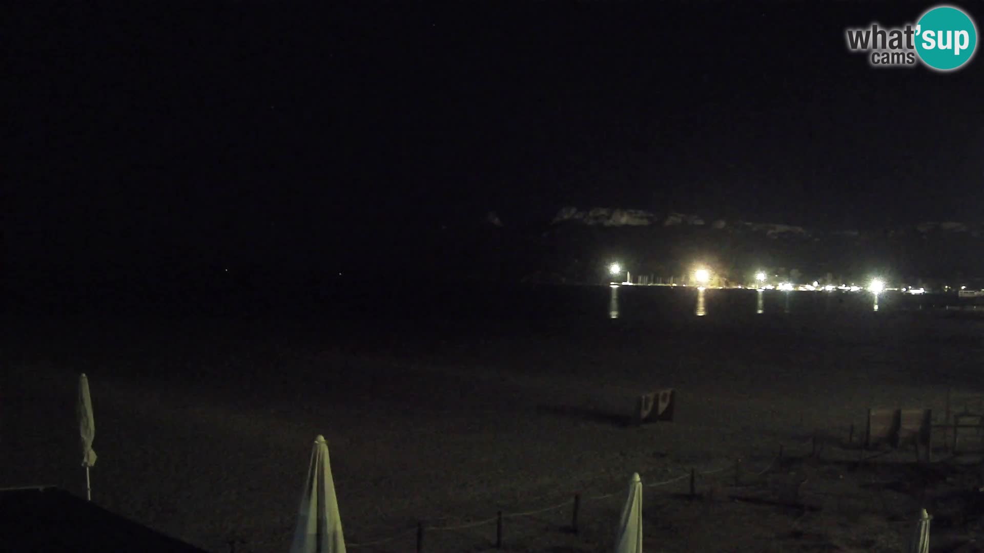 Poetto beach webcam | Cagliari | Sardinija