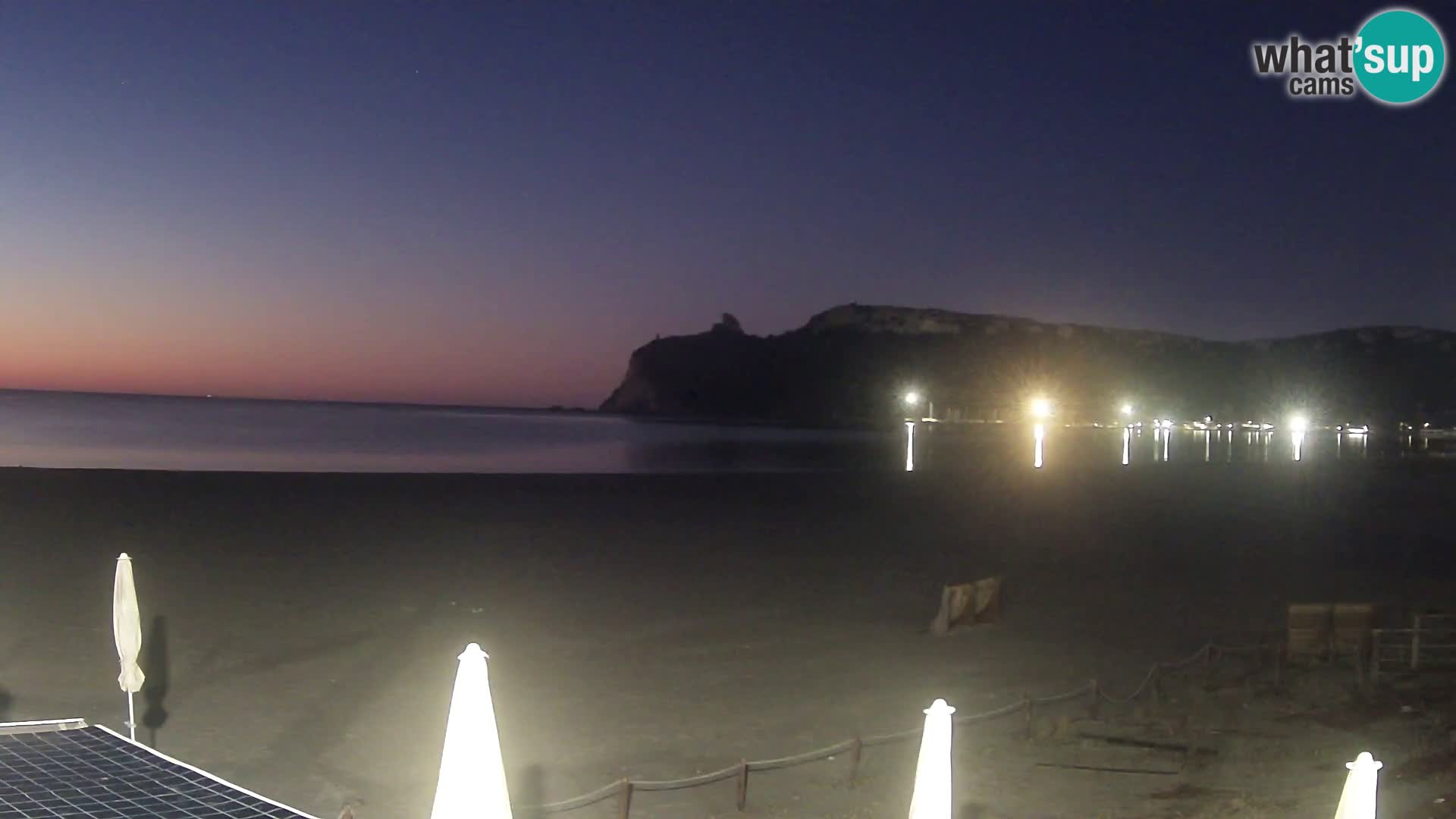 Webcam playa de Poetto | Cagliari | Cerdeña