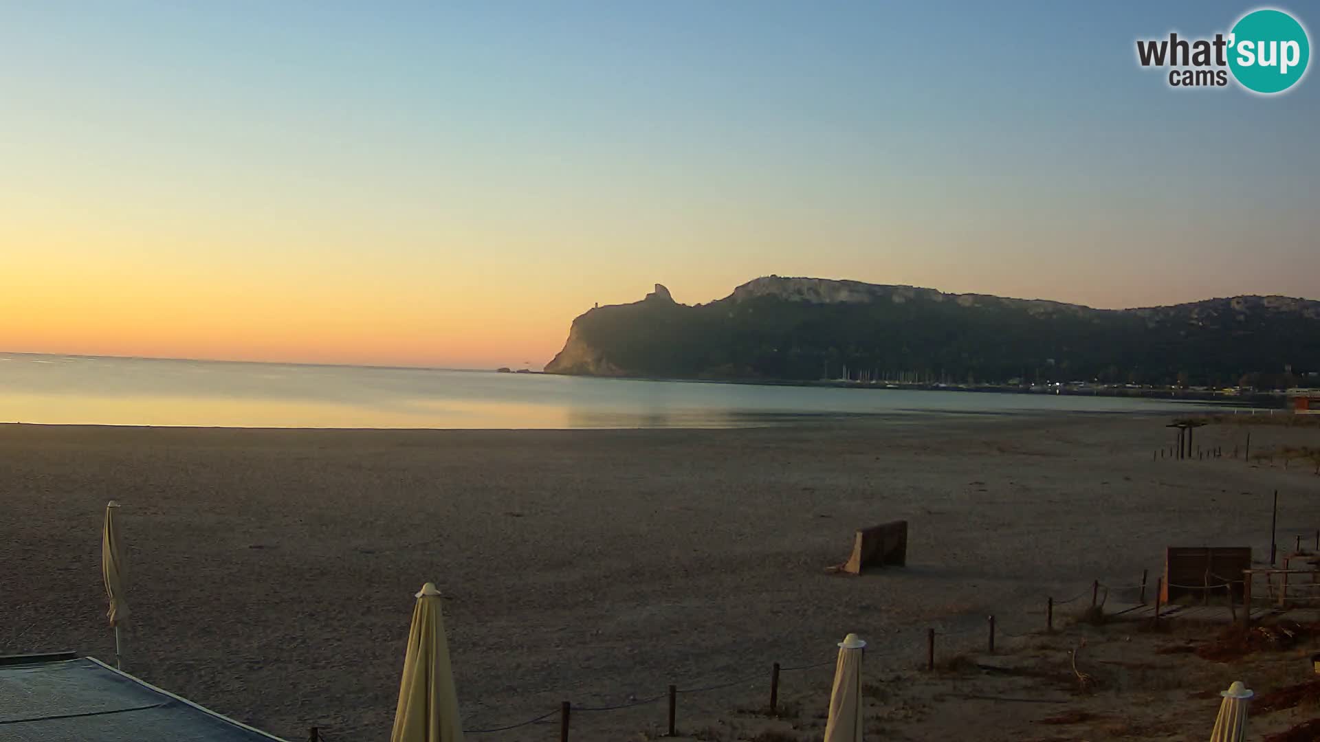 Poetto beach webcam | Cagliari | Sardinia