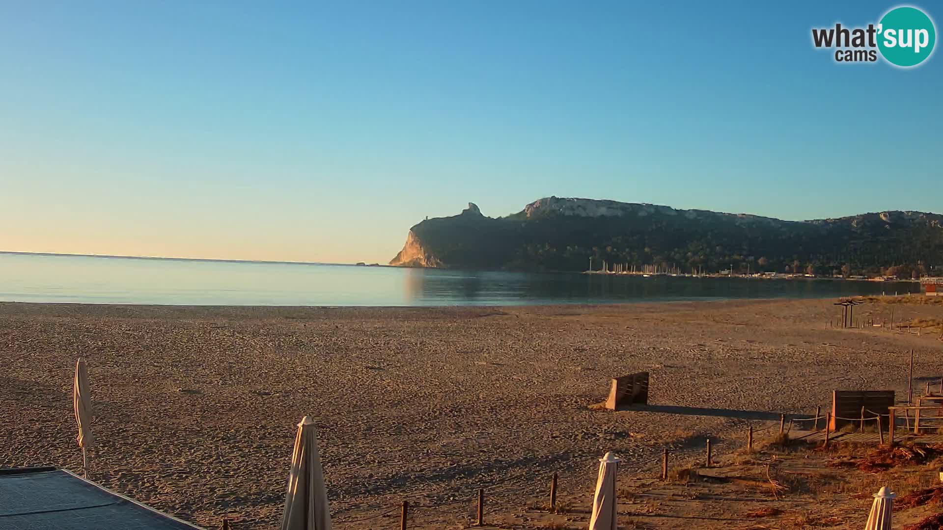 Webcam plage de Poetto | Cagliari | Sardaigne
