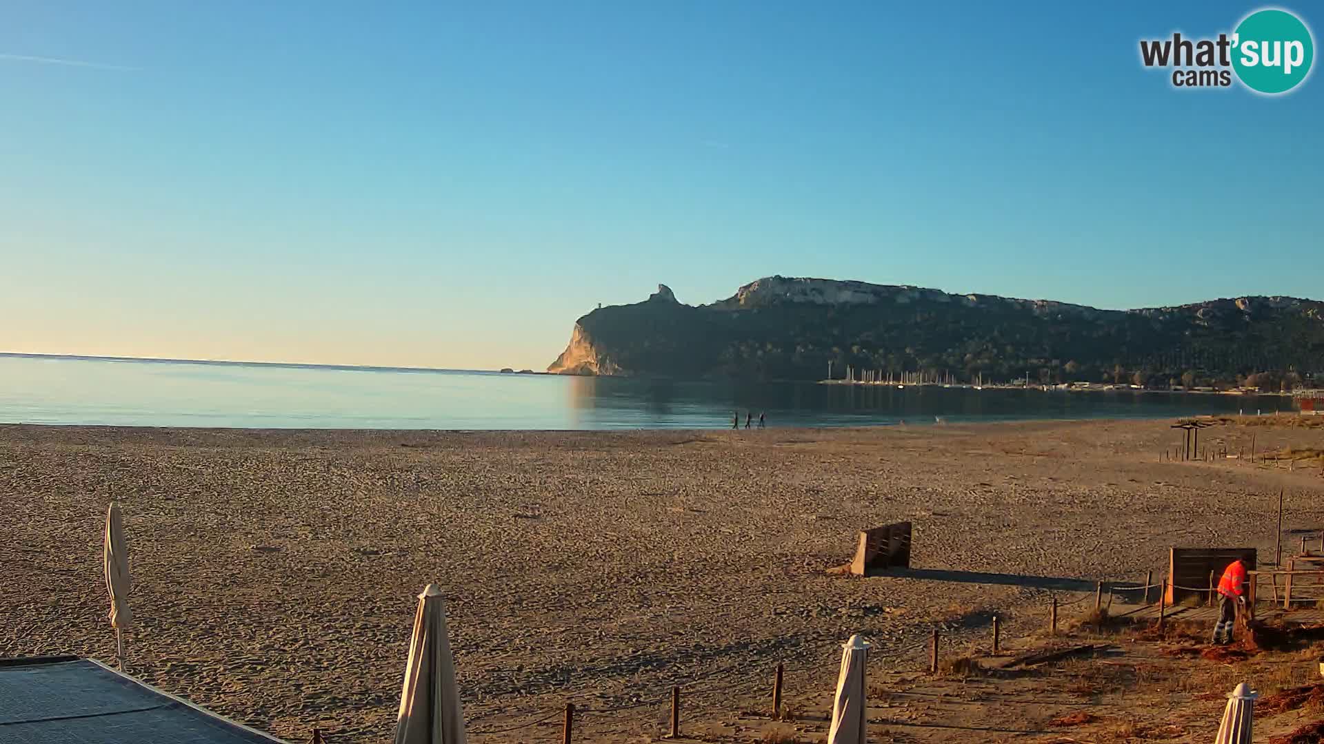 Poetto beach webcam | Cagliari | Sardinia