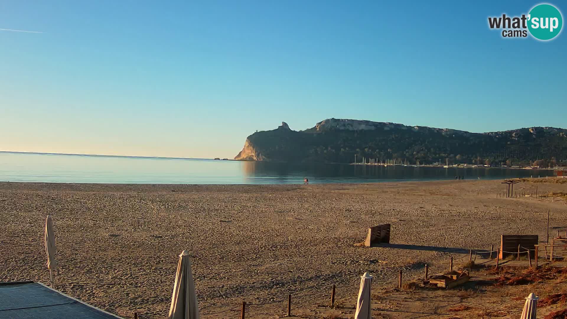 Poetto beach webcam | Cagliari | Sardinia