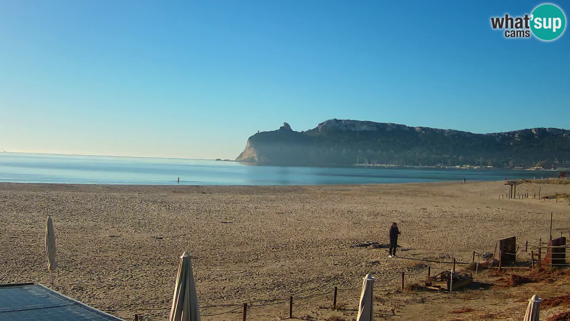 Poetto Strand Webcam | Cagliari | Sardinien