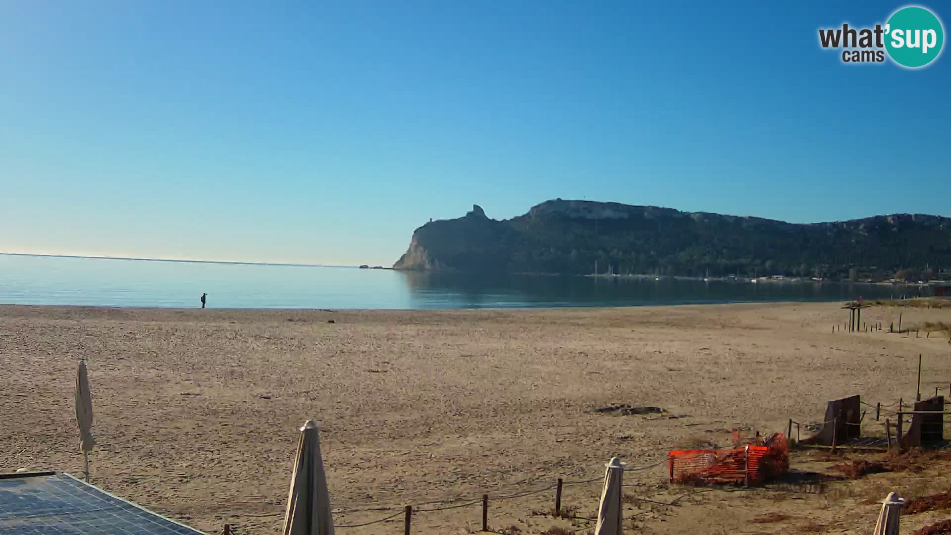 Poetto Strand Webcam | Cagliari | Sardinien