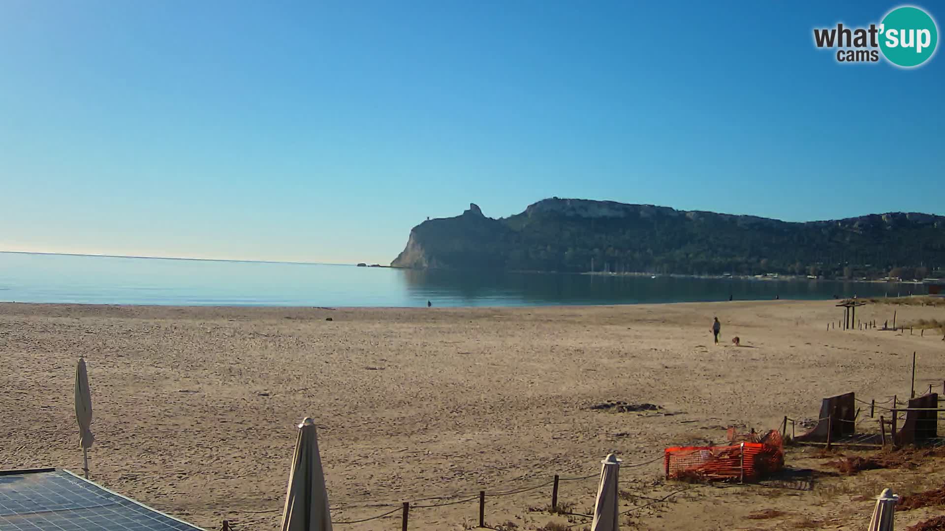 Poetto beach webcam | Cagliari | Sardinia