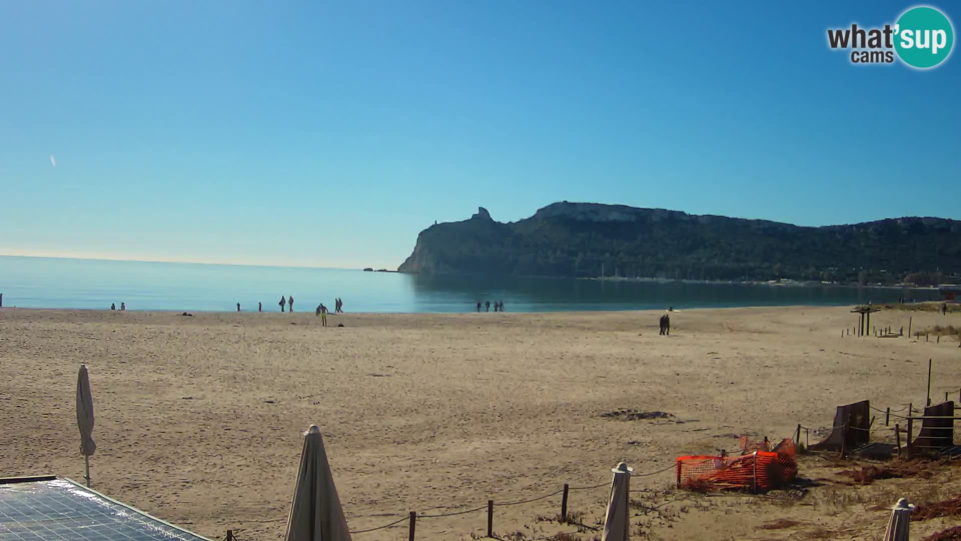 Webcam playa de Poetto | Cagliari | Cerdeña