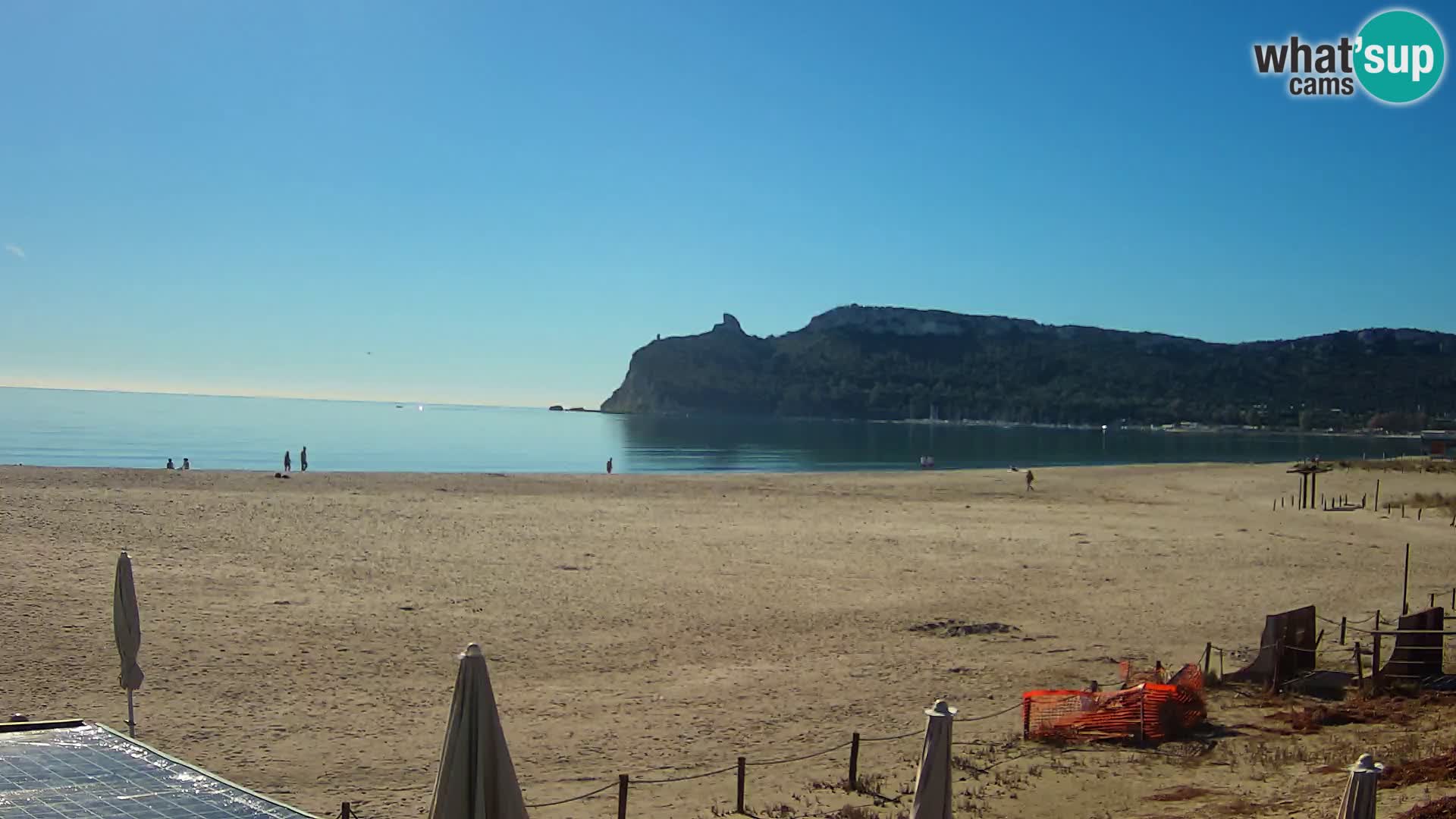 Poetto beach webcam | Cagliari | Sardinia