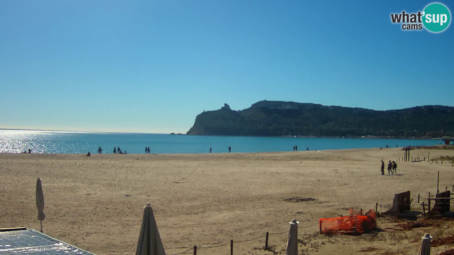 Poetto Strand Webcam | Cagliari | Sardinien