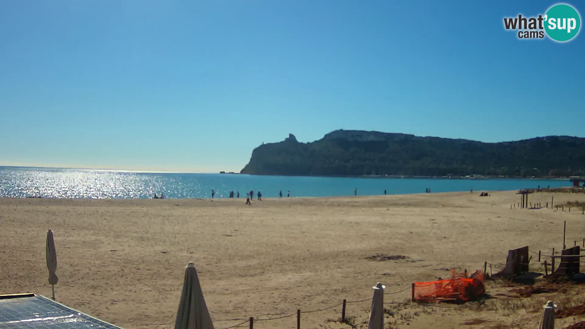 Poetto beach webcam | Cagliari | Sardinia