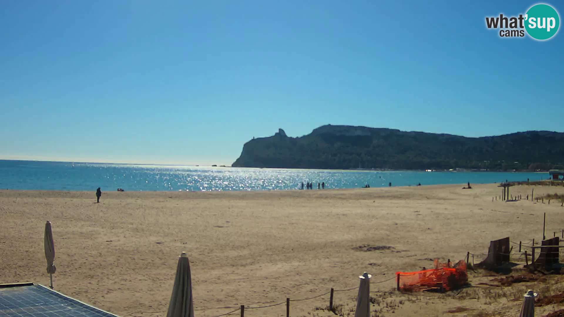 Webcam plage de Poetto | Cagliari | Sardaigne