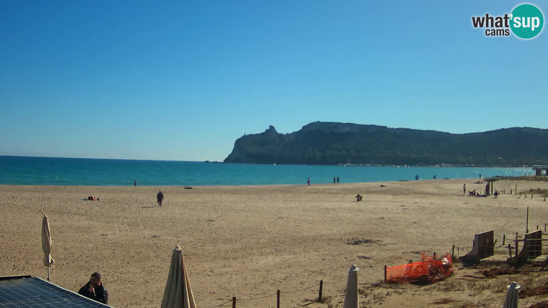 Webcam spiaggia del Poetto | Cagliari | Sardegna