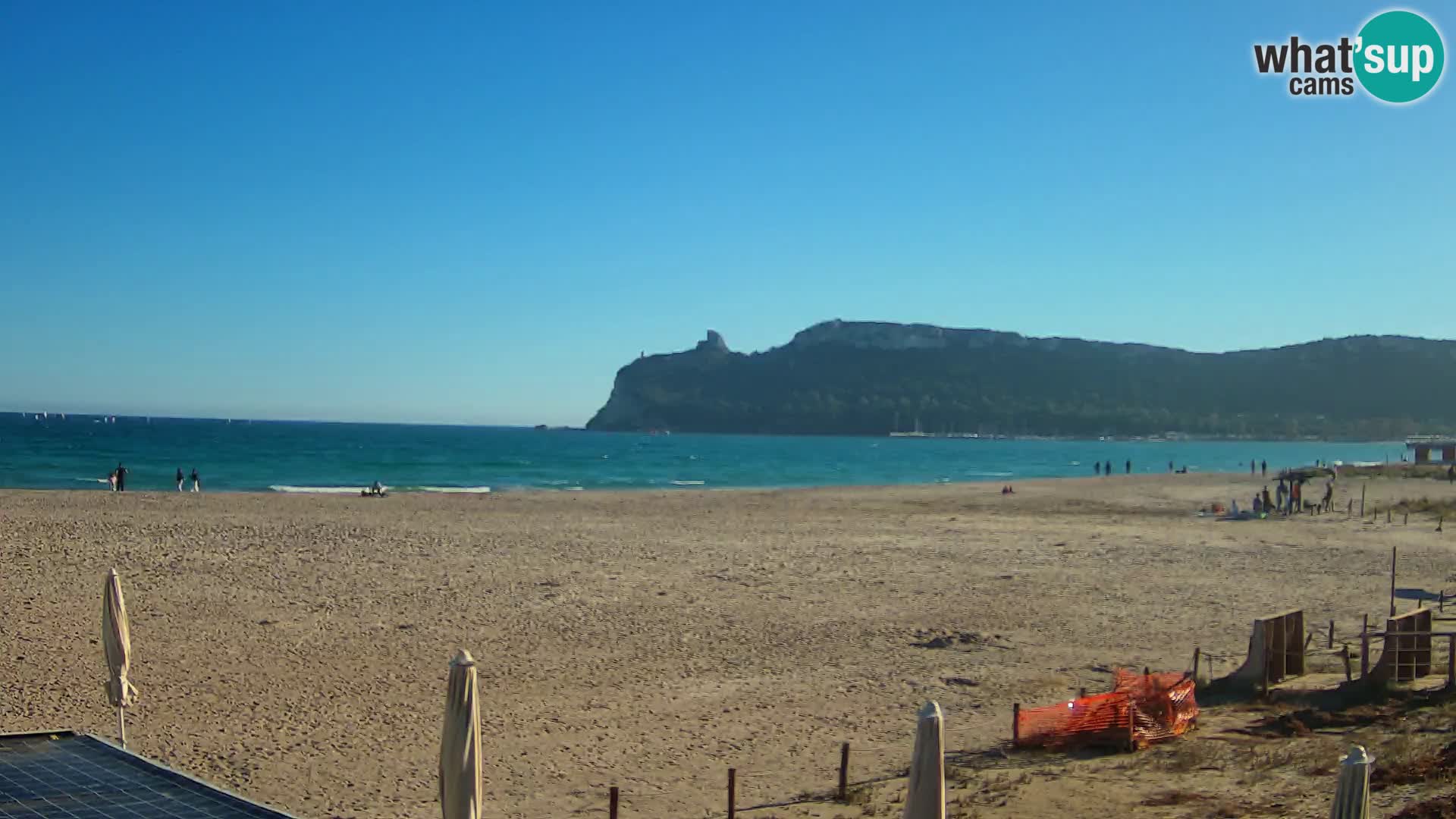 Poetto beach webcam | Cagliari | Sardinia