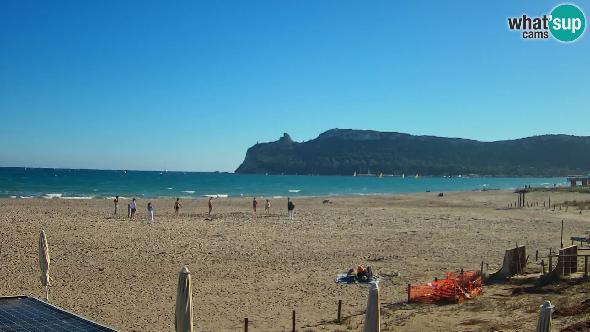 Poetto beach webcam | Cagliari | Sardinia