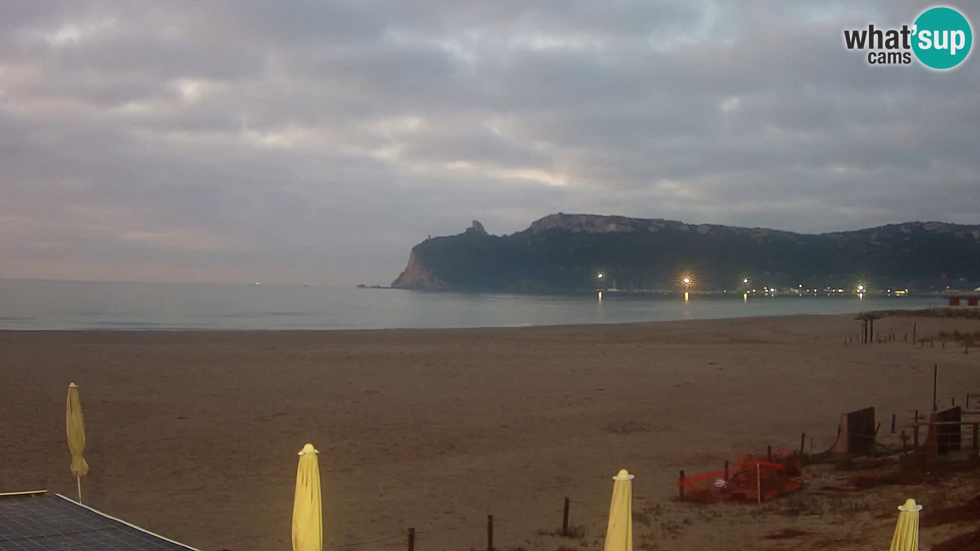 Webcam plage de Poetto | Cagliari | Sardaigne