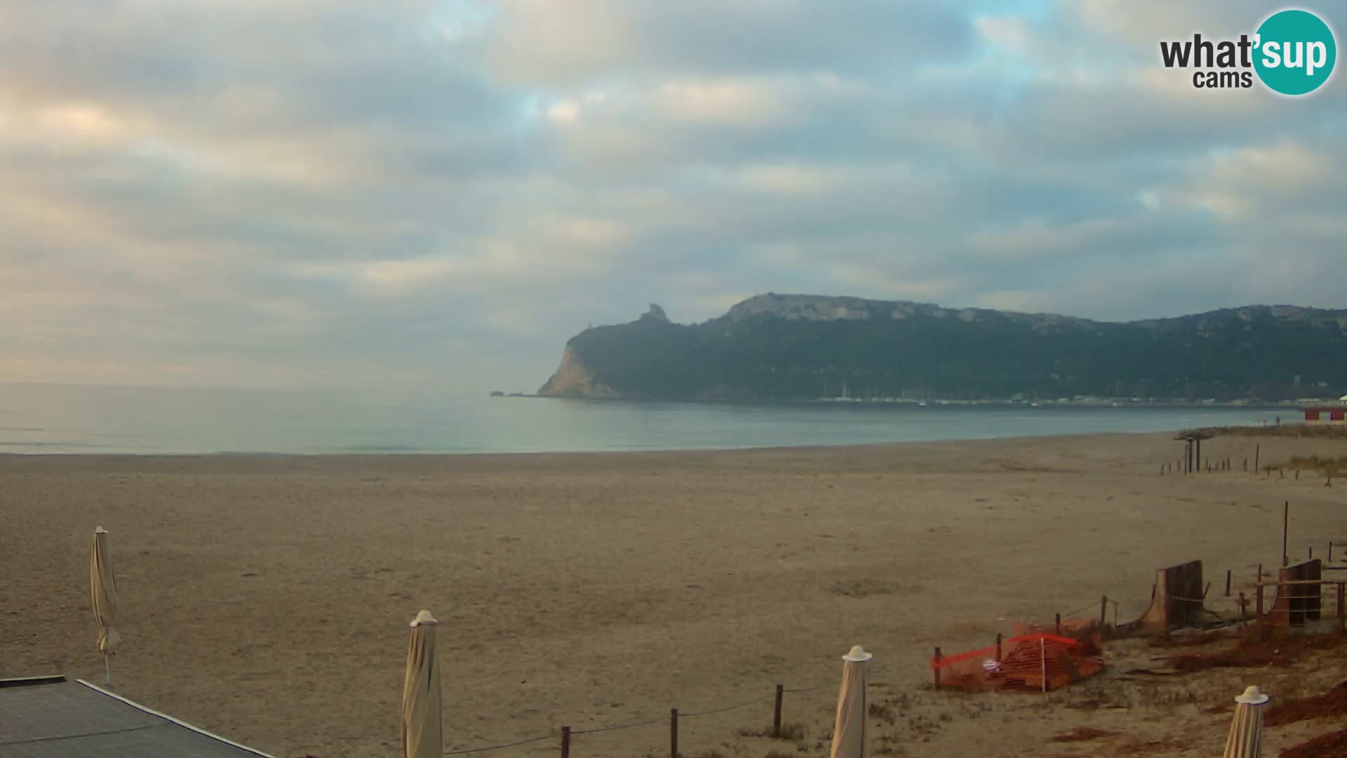 Poetto beach webcam | Cagliari | Sardinija
