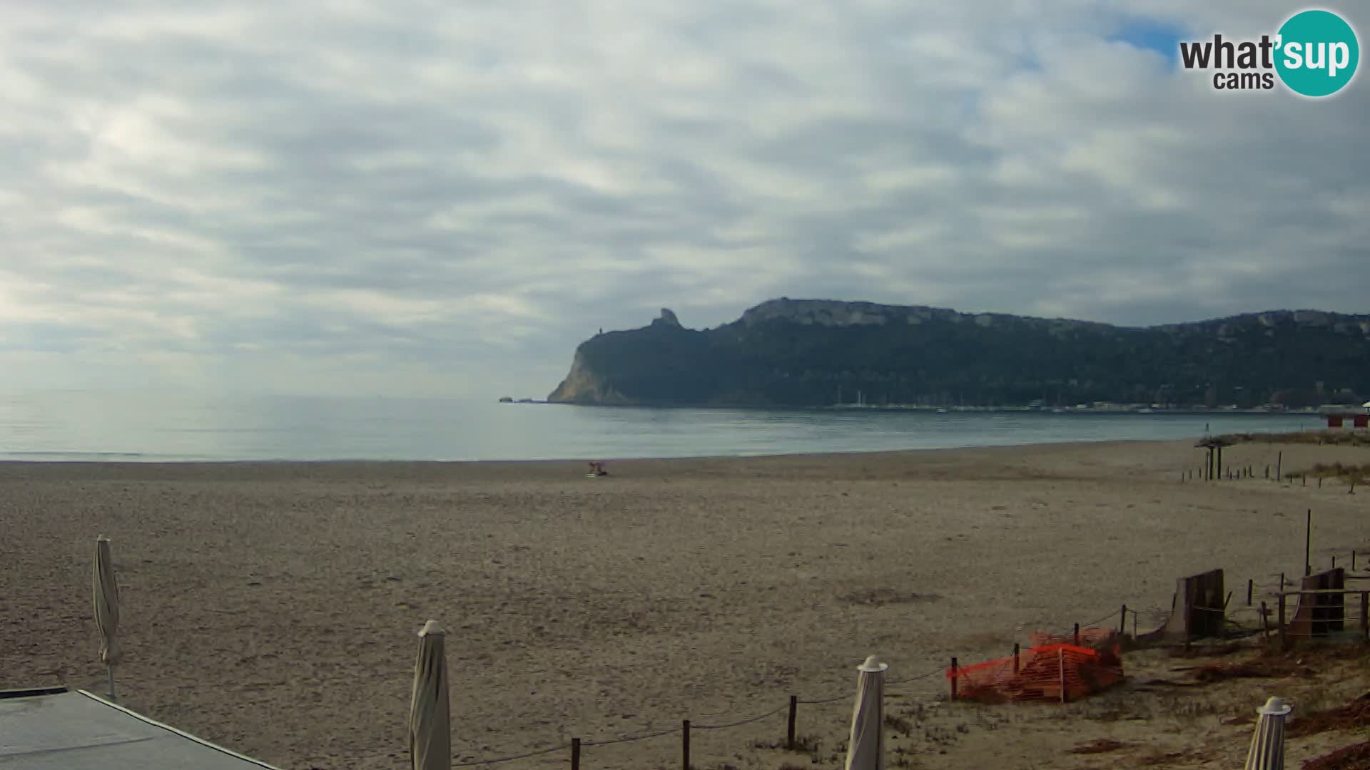 Poetto beach webcam | Cagliari | Sardinija