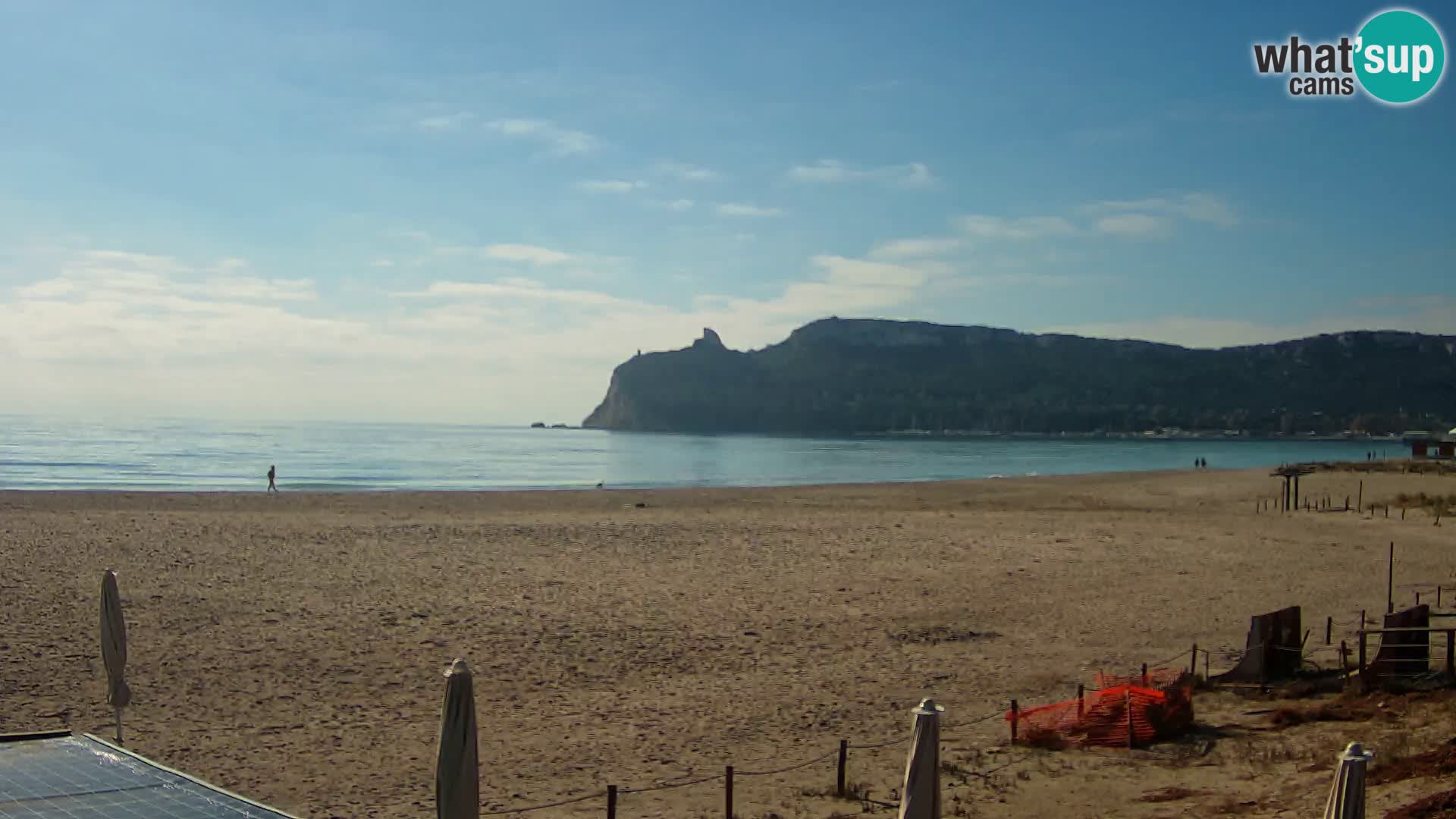 Poetto Strand Webcam | Cagliari | Sardinien