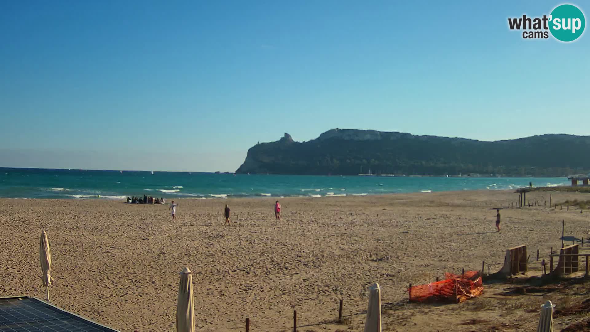 Webcam plage de Poetto | Cagliari | Sardaigne