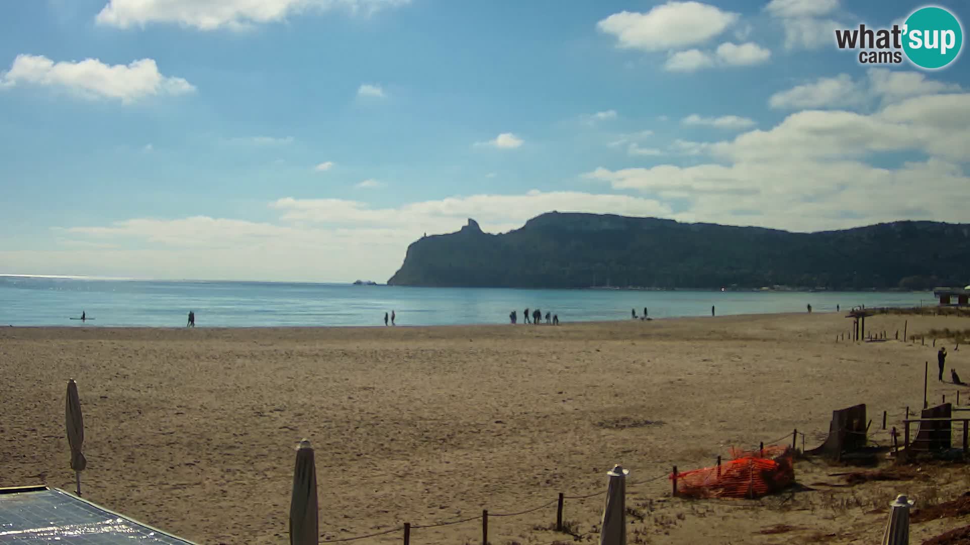 Poetto beach webcam | Cagliari | Sardinija