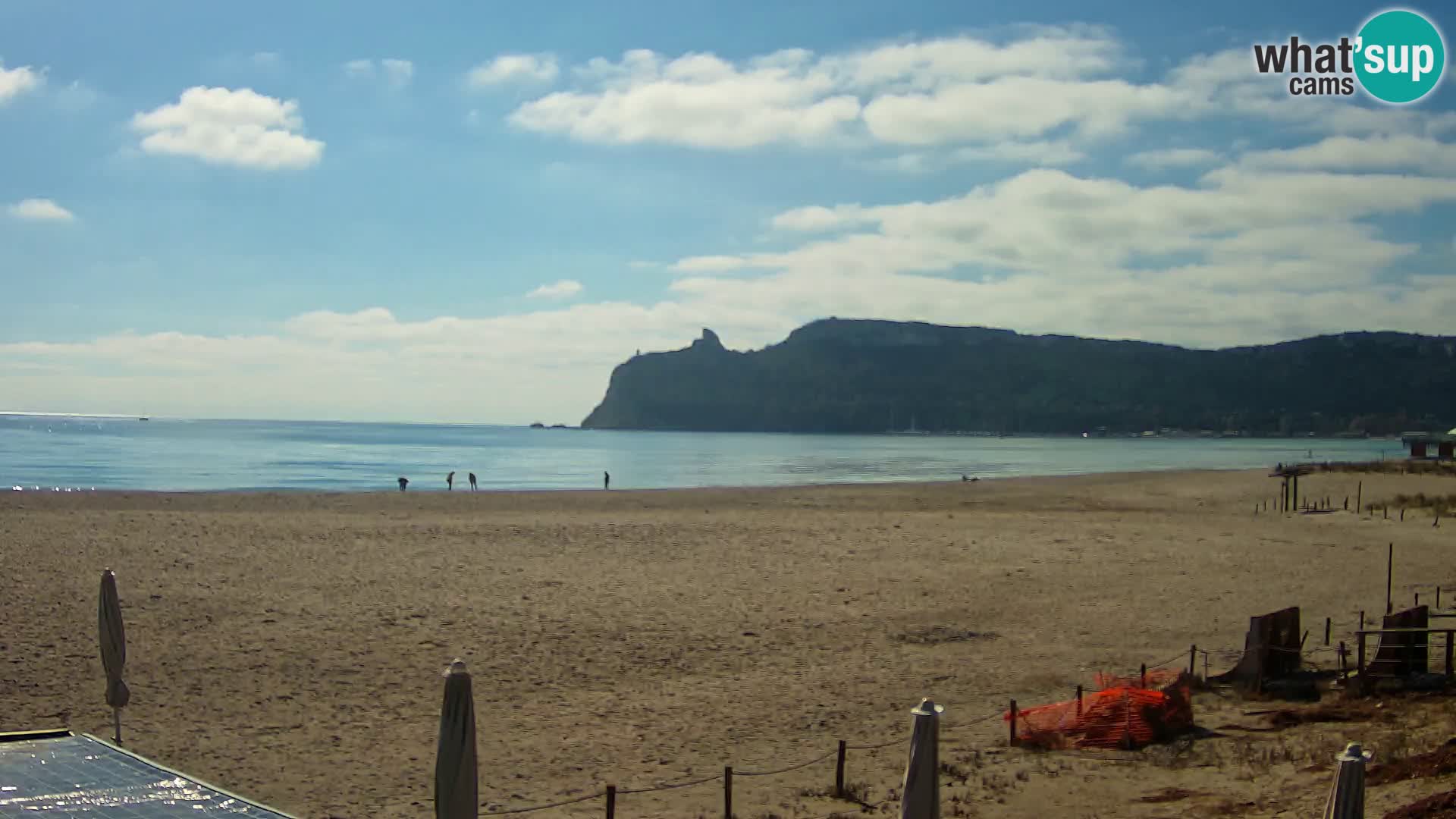 Poetto beach webcam | Cagliari | Sardinija