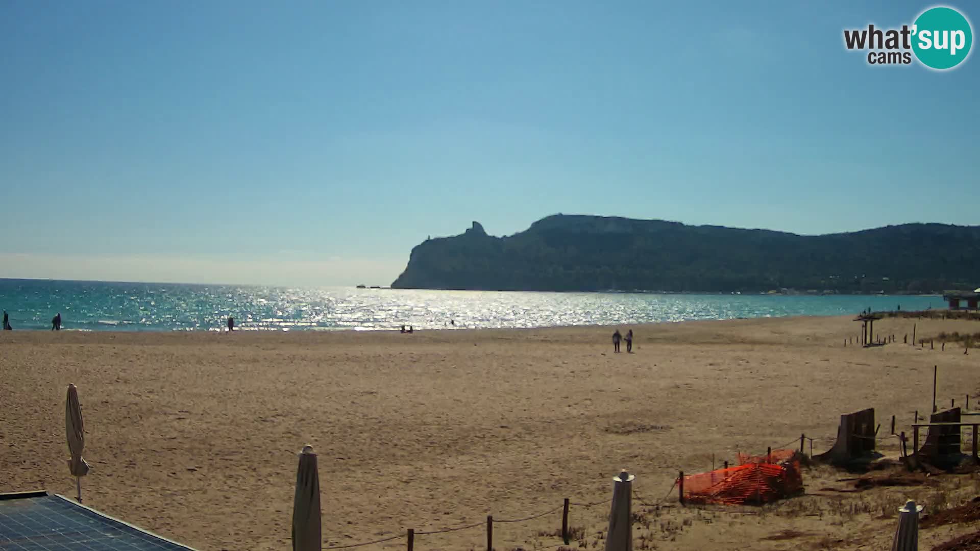 Webcam plage de Poetto | Cagliari | Sardaigne